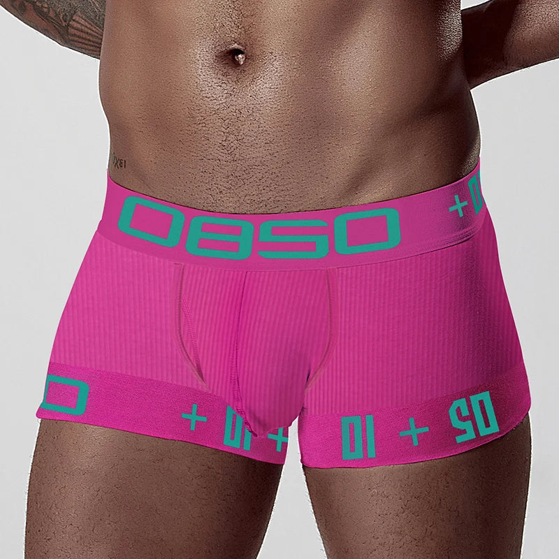 Men's Premium Cotton Boxer Shorts - Breathable Comfort Underwear