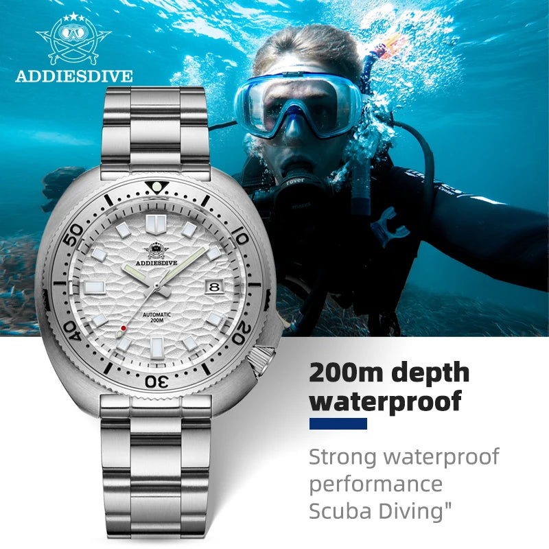 Automatic Mechanical Watch - 316L Stainless Steel Dive Watch