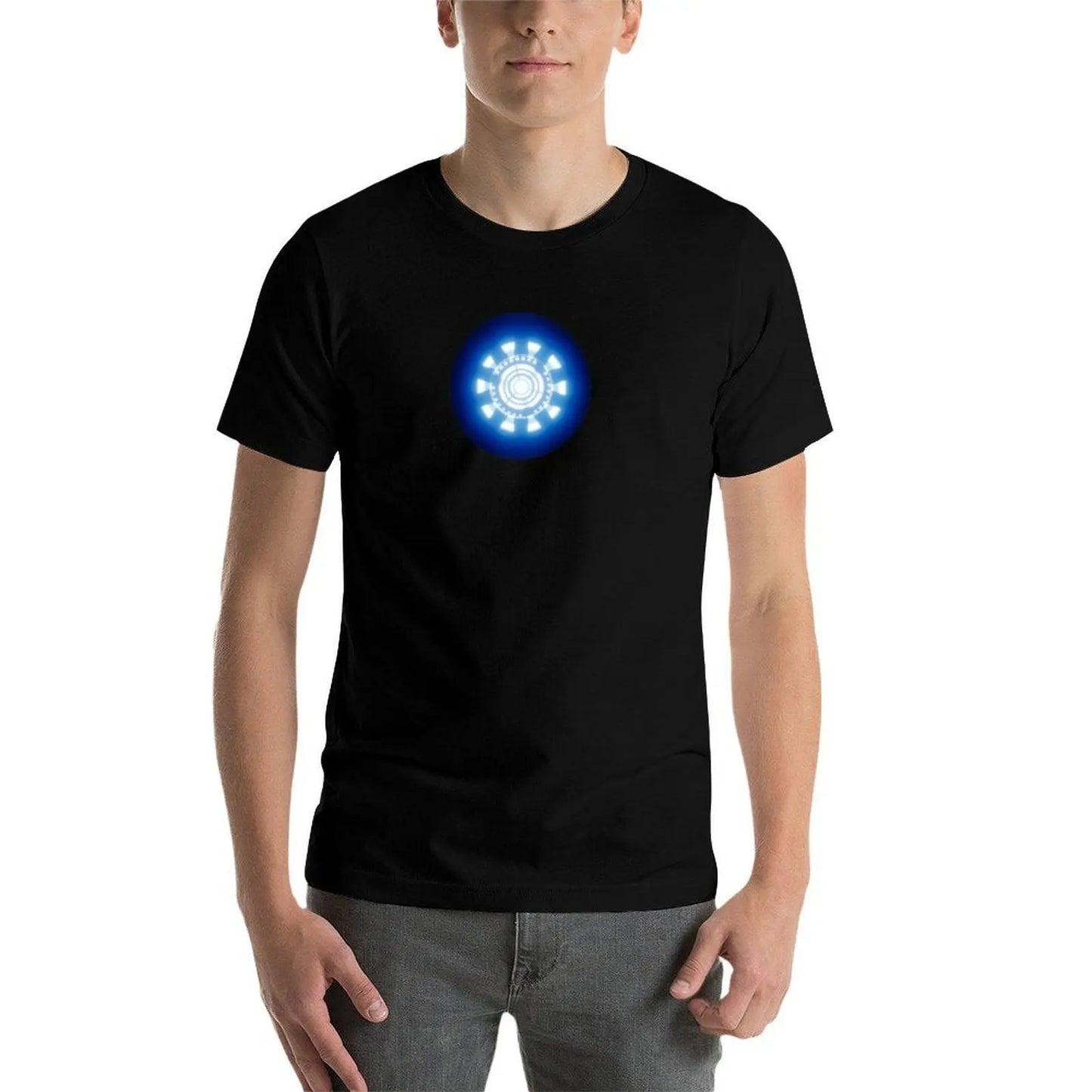 arc reactor T-Shirt for men 100 percent cotton