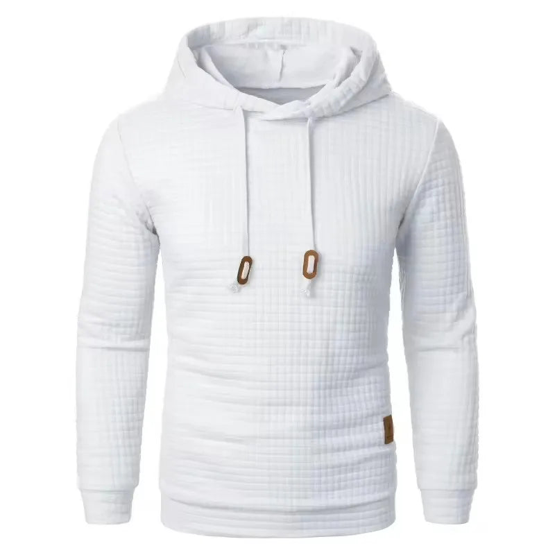 Men's Oversized Zip-Up Hoodie - Warm Casual Sweatshirt
