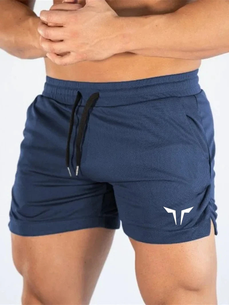 Men's Performance Athletic Shorts - Quick-Dry Breathable Gym & Running Wear