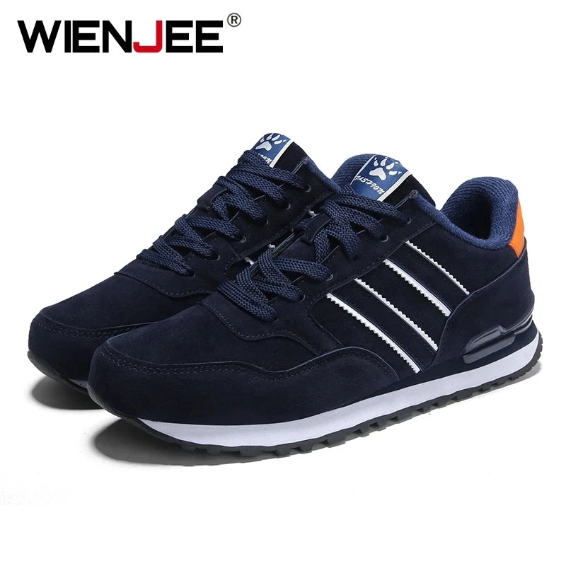 Men's Casual Walking Sneakers - Breathable Comfortable Shoes