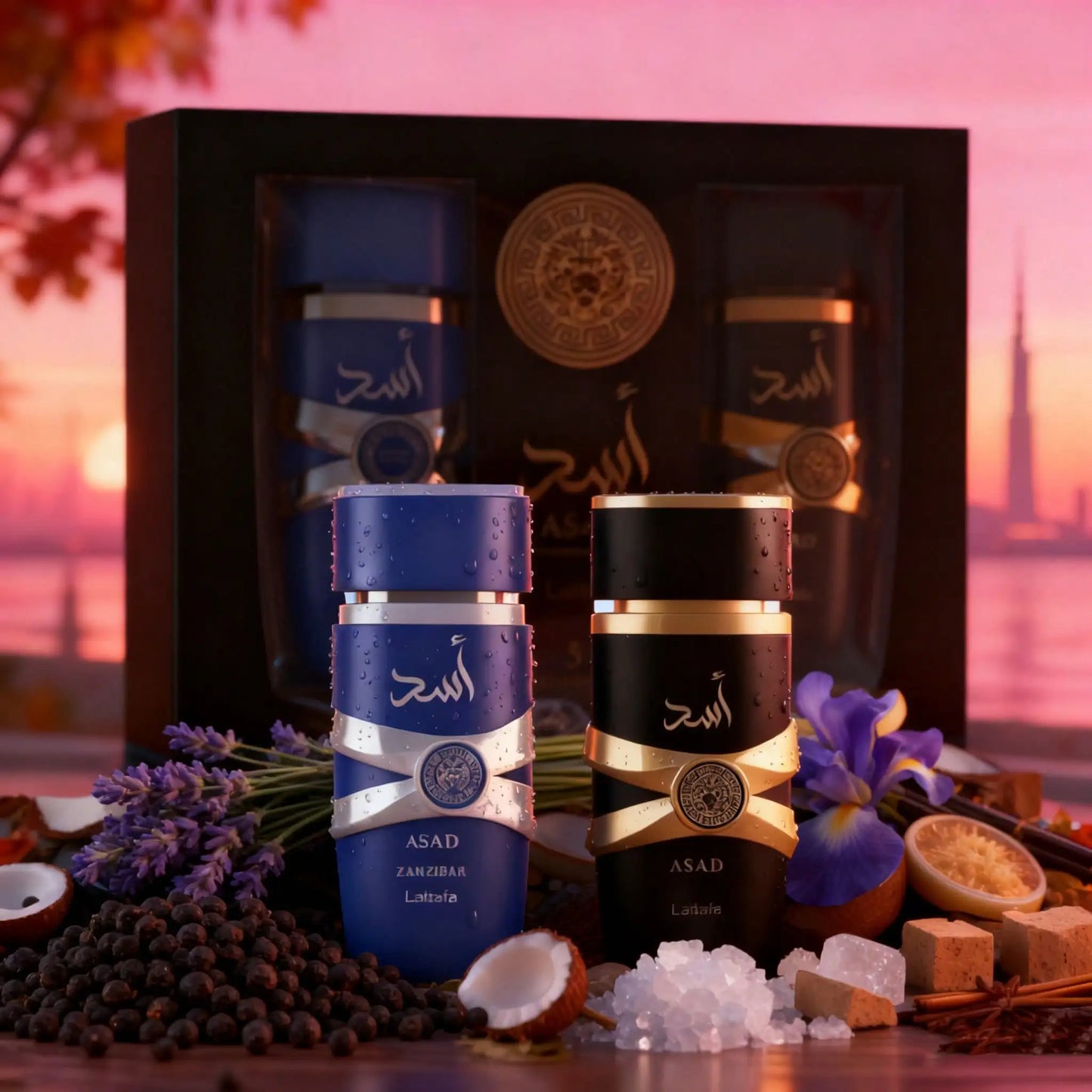 ASAD + Asad Zanzibar SET SET 2*100ML MEN'S perfumes water