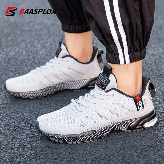 Men's Lightweight Breathable Running Shoes - Non-Slip Athletic Sneakers