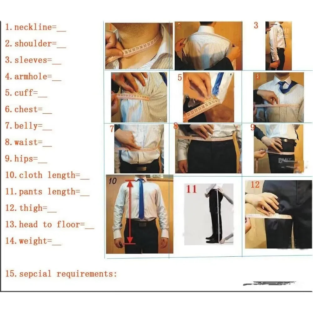 Men's 2 Piece Suit Blazer Pants Single Breasted Daily Work Business Casual Party Traje De Hombre Elegante