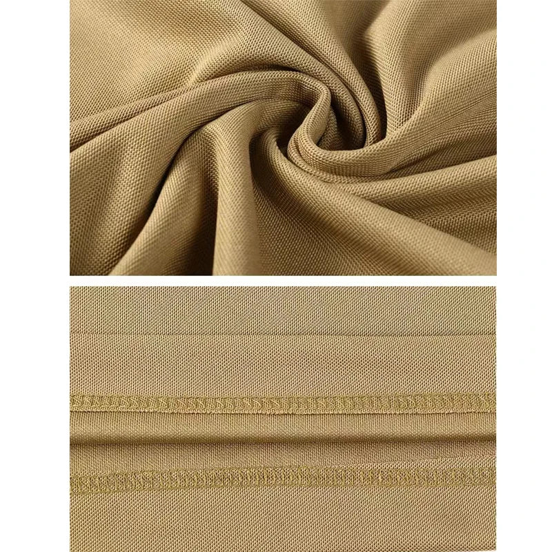 Generic Tactical Cargo Quick Dry Combat T Shirt For Men Outdoor Military Army Pullover For Hiking Camping