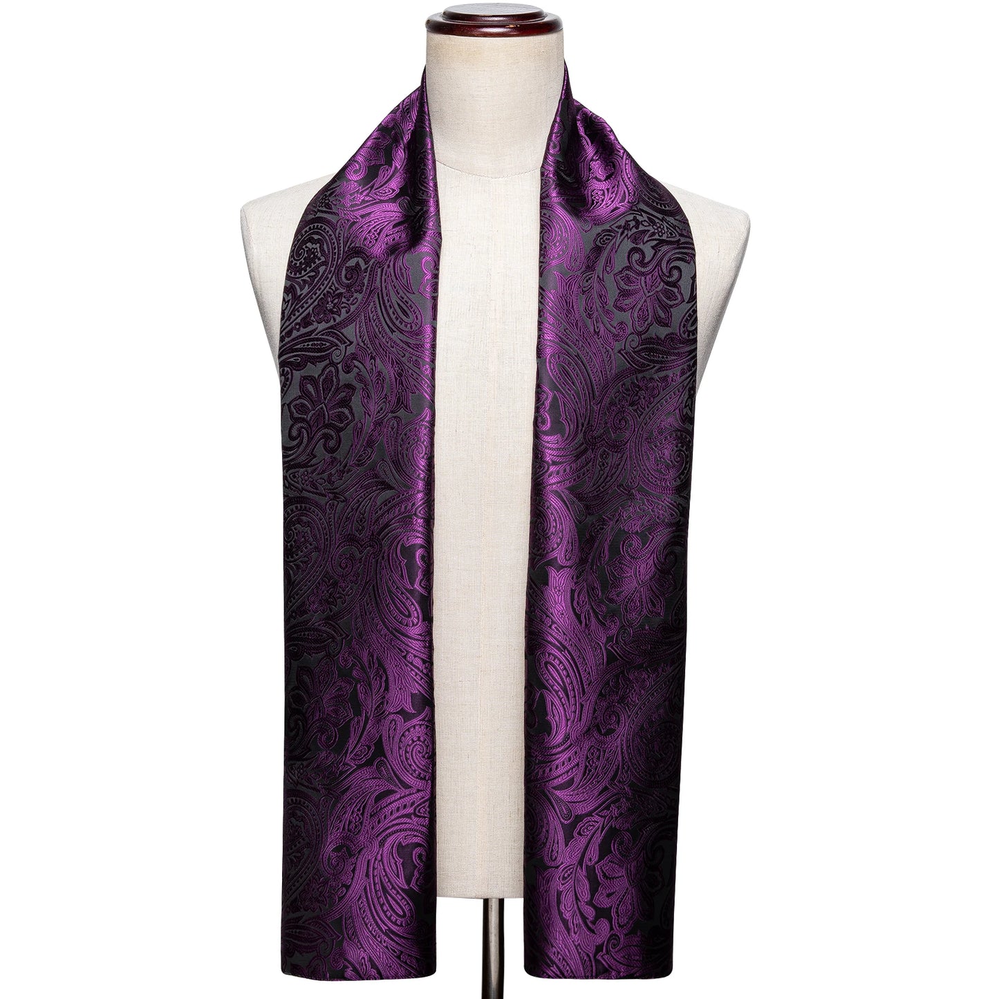New Fashion Men Scarf Green Jacquard Paisley Silk Scarf Autumn Winter Casual Business Suit Shirt Scarf 160*50cm Barry.Wang