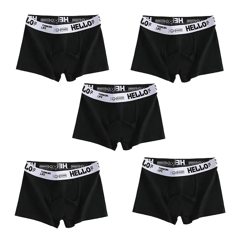 Men's Performance Boxer Trunks - Breathable Quick-Dry Stretch Underwear (1-5 Pack)