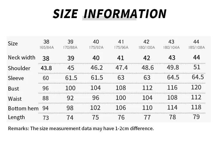 High quality French shirt slim-fit waist work professional official formal men's shirts