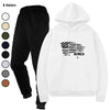 Men's Sweat Suit Sportswear Casual Two - Piece Tracksuit Set Top and Pants Male Streetwear Sporting Suits