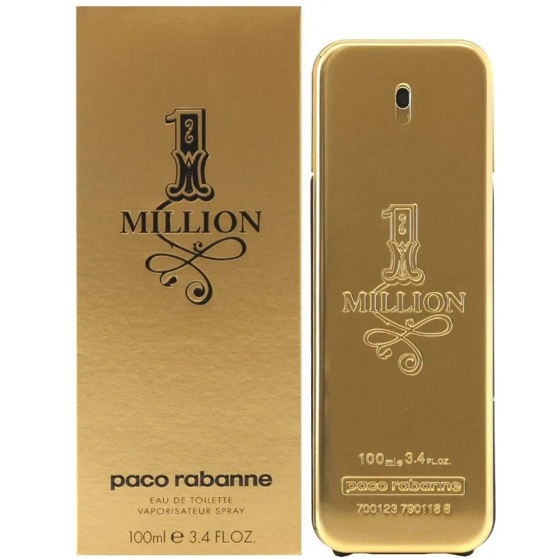Rabanne 1 Million Lucky Prive Eau de Parfum for Men 100 ML Original Arab Perfumes Lasting Woody Perfume Pheromones 3.4 Oz Makeup