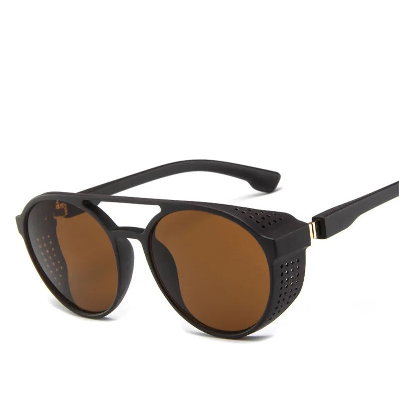 Vintage Round Sunglasses - Classic Small Frame UV400 Protection