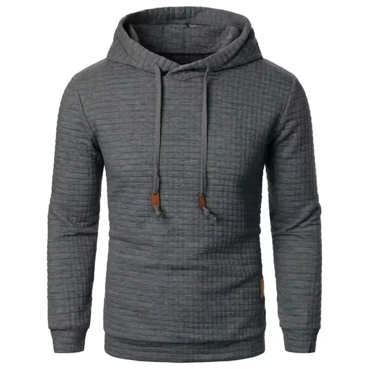Men's Oversized Zip-Up Hoodie - Warm Casual Sweatshirt