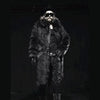 Men's Patchwork Faux Fur Coat - Winter Long Trench Jacket
