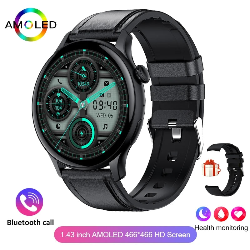 Women's AMOLED Smart Watch with NFC & Bluetooth Call - 1.46" HD Display