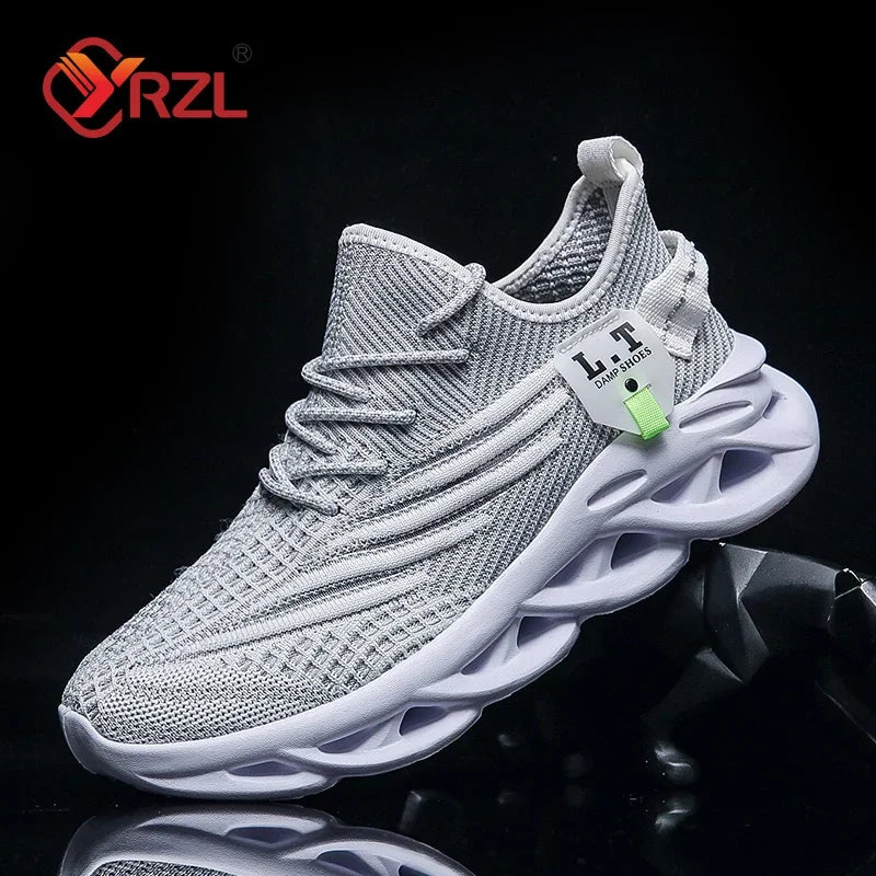 Men's Breathable Mesh Running Sneakers - Lightweight Athletic Shoes