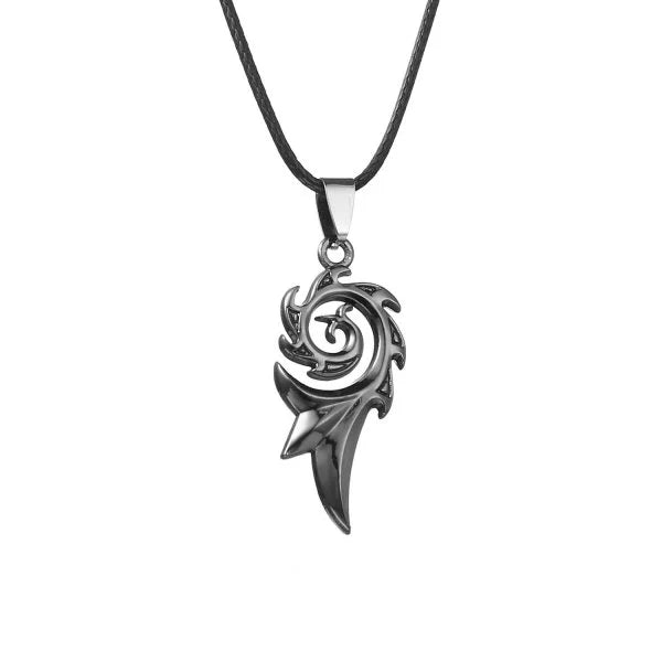 Dragon Flame Stainless Steel Pendant Necklace for Men
