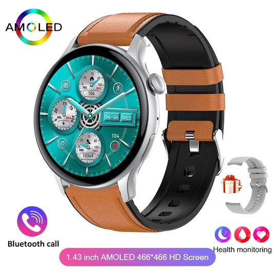 Women's AMOLED Smart Watch with NFC & Bluetooth Call - 1.46" HD Display